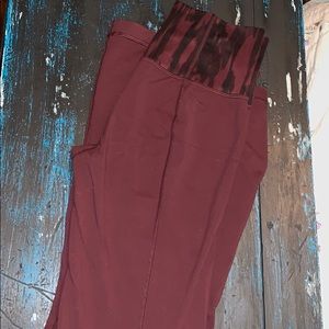 Lululemon long flare pants